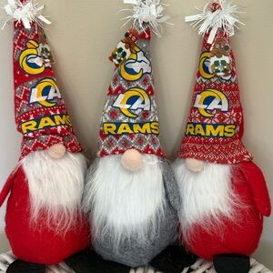 Los Angeles Rams Gnomes Set of 3 LA Rams Gift